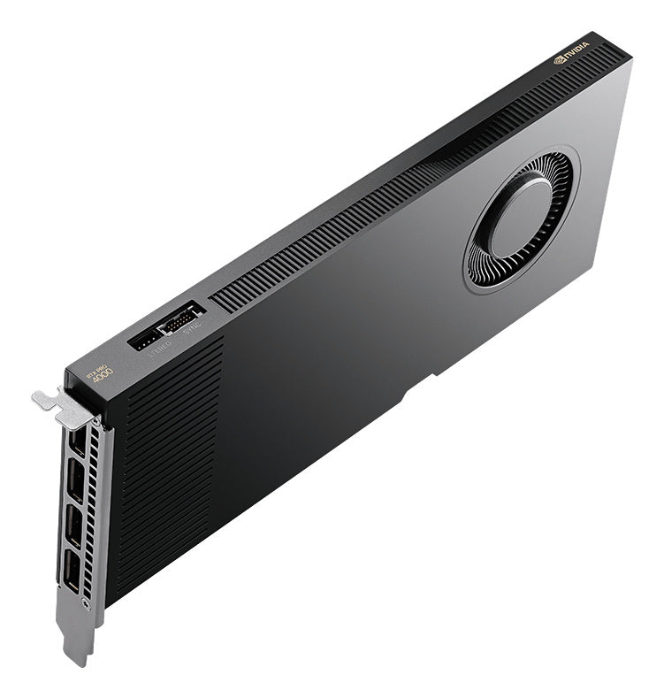 Tarjeta De Video Pny Nvidia Rtx Pro 4000 Blackwell /24gb/gddr7/4x Dp 2.1/ Pcie 5.0 /gama Alta/diseÑo