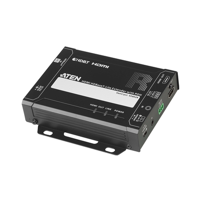 Receptor Hdmi Hdbaset-lite Con Poh | 4k A 35 M (cat 5e/6) / 40 M (cat 6a/aten 2l-2910 Cat6); 1080p A 60 M (cat 5e/6) / 70 M (cat 6a/aten 2l-2910 Cat6) | Hdbaset Clase B | Poh Pd |