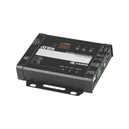 Receptor HDMI | IP | 4K @ 30Hz | 4:4:4 | EDID Expert™ | Protocolo CLI Telnet o RS-232 | Conexión Punto a Punto o Multipunto a Multipunto