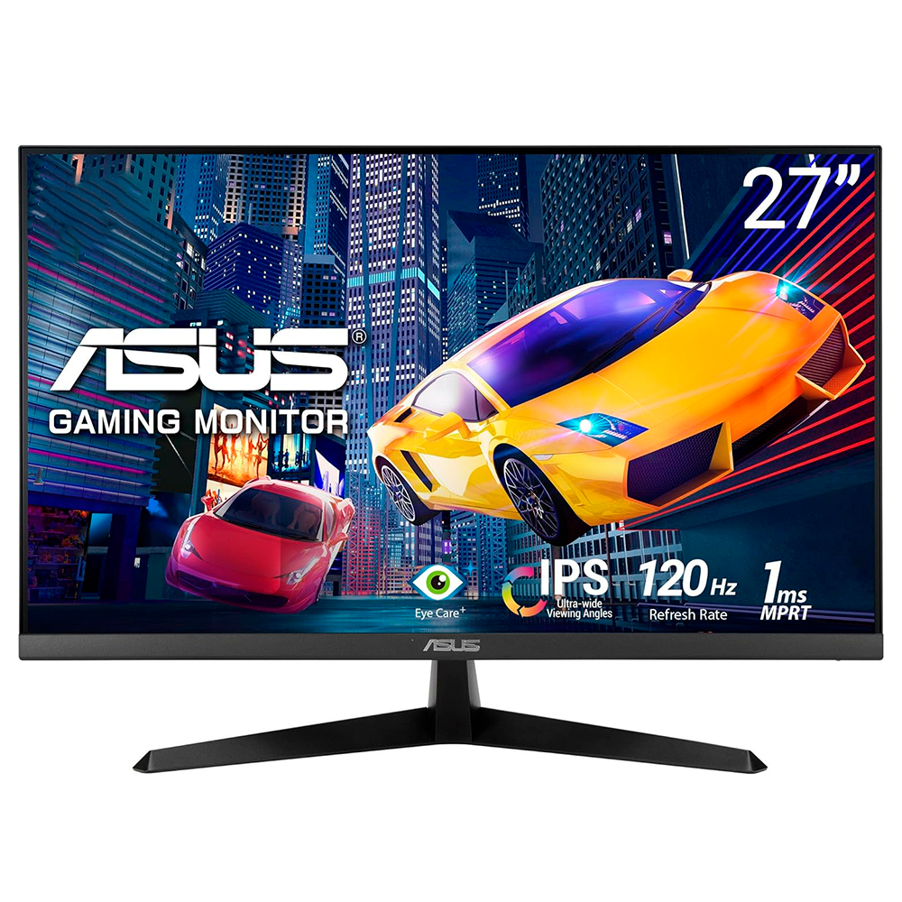 Monitor Asus Vy279hgr /27 /1920x1080 /tr 1ms /120hz /hdmi /vga /vesa /eye Care+ /adaptive Sync