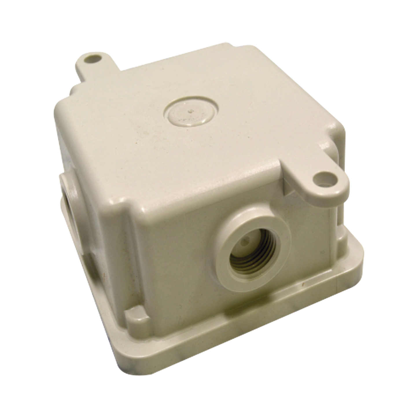 Caja trasera resistente a la intemperie, no metálica, gris, accesorio federal signal