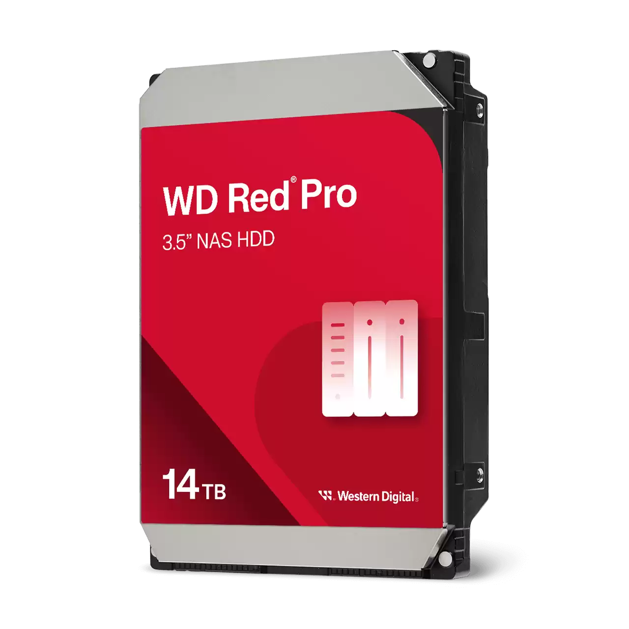 Disco Duro Interno Wd Red Pro 14tb 3.5 Escritorio Sata3 6gb/s 512mb 7200rpm 24x7 Hotplug Nas 1-24 Bahias Wd142kfgx
