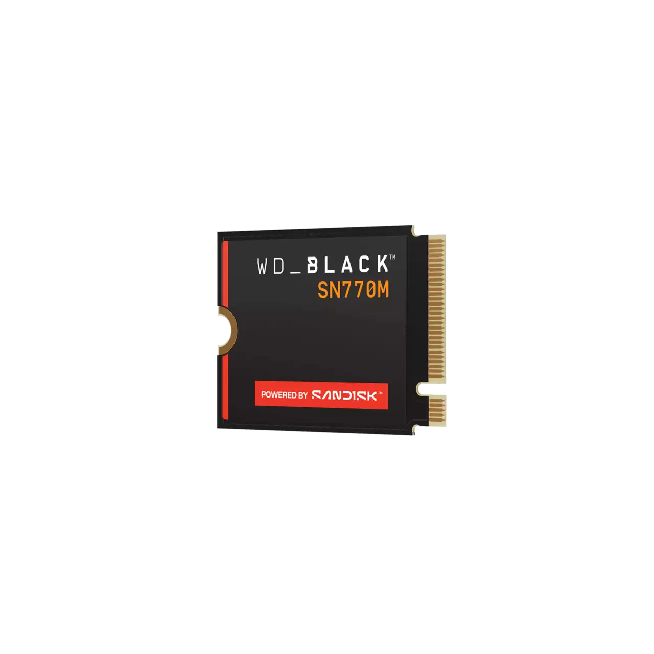 Unidad De Estado Solido Ssd Interno Wd Black Sn770m 1tb M.2 2230 Nvme Pcie Gen4 Lect.5150mb/s Escrit.4900mb/s Tbw 600 Wds100t3x0g