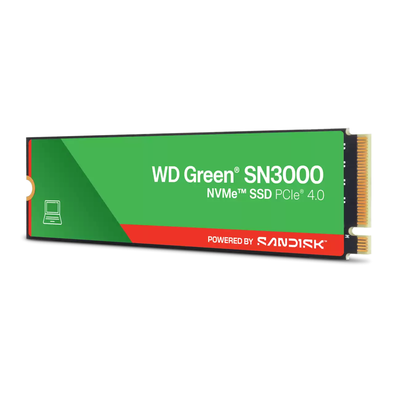 Unidad De Estado Solido Ssd Interno Wd Green Sn3000 2tb M.2 2280 Nvme Pcie Gen4 X4 Lect.5000mbs Escrit.4200mbs Pc Laptop Minipc Wds200t4g0e-00cps0