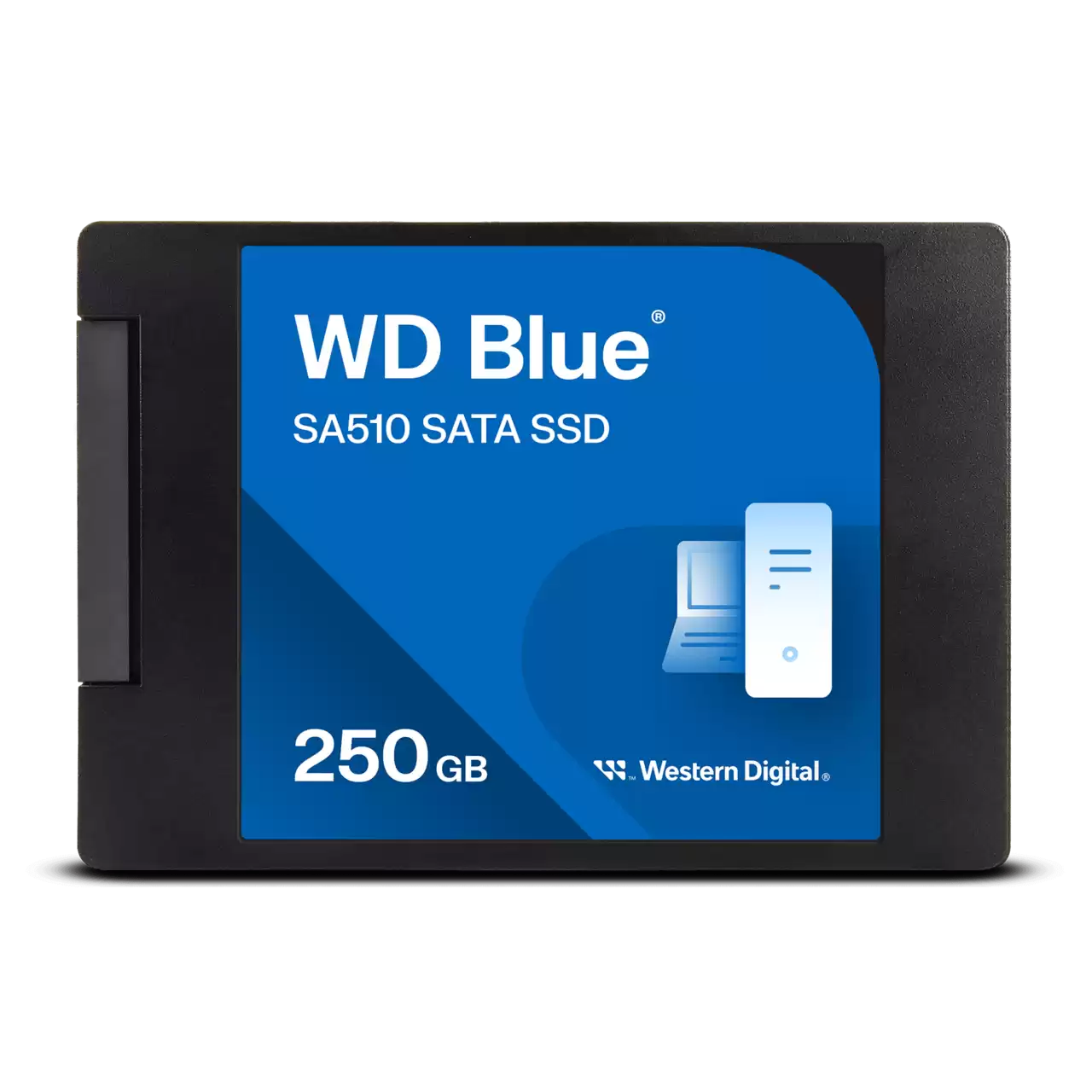 Unidad De Estado Solido Ssd Interno Wd Blue 250gb 2.5 Sata3 6gb/s Lect.560mbs Escrit.525mbs 7mm Laptop Minipc 3dnand Wds250g3b0a