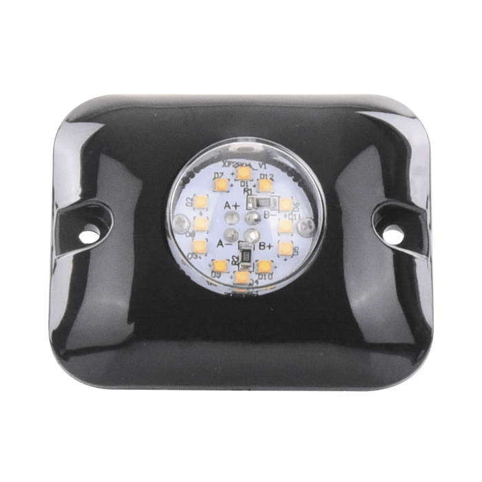 Luz Oculta Ultra Brillante con 12 LED, Color Claro