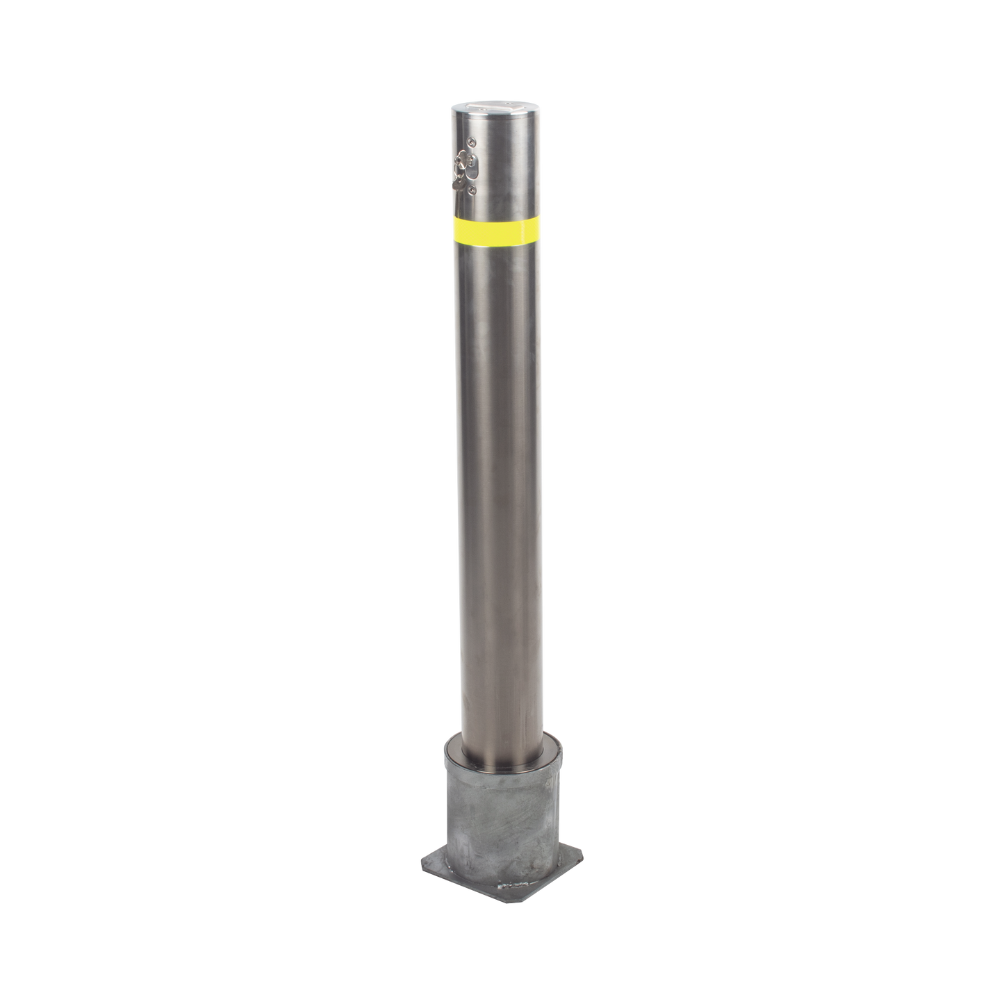 Bolardo Desmontable de Acero Inoxidable de 900 mm de Altura / Ideal para aplicaciones de delimitaciones vehiculares y peatonales