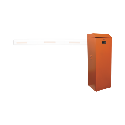 Barrera Vehicular Izquierda / Soporta Brazo De Hasta 3 M / Apertura En 1.5 S /final De Carrera Ajustable Por Programación / Movimiento Fluido / Diseño Elegante Color Naranja