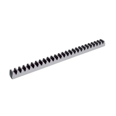 Cremallera De Acero Para Puertas Corredizas / Compatible Con Motores De Piñon Modulo 4