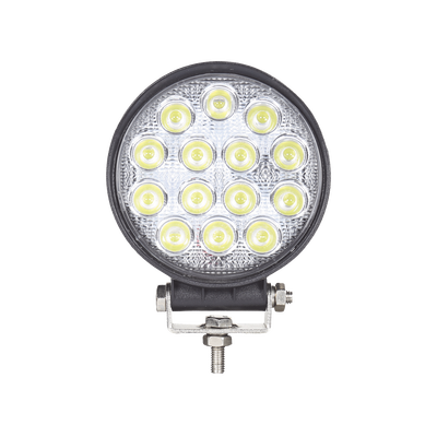 Luz De Trabajo De 14 Led, 42 Watts, 3500 Lúmenes, Ip67, 10-30 Vcc