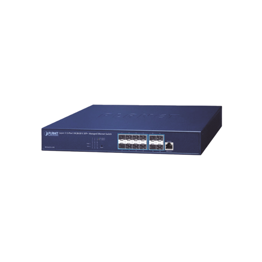Switch Administrable Capa 3, 12 Puertos SFP+ 10G BASE-X, 1 Puerto de Consola  RJ45.