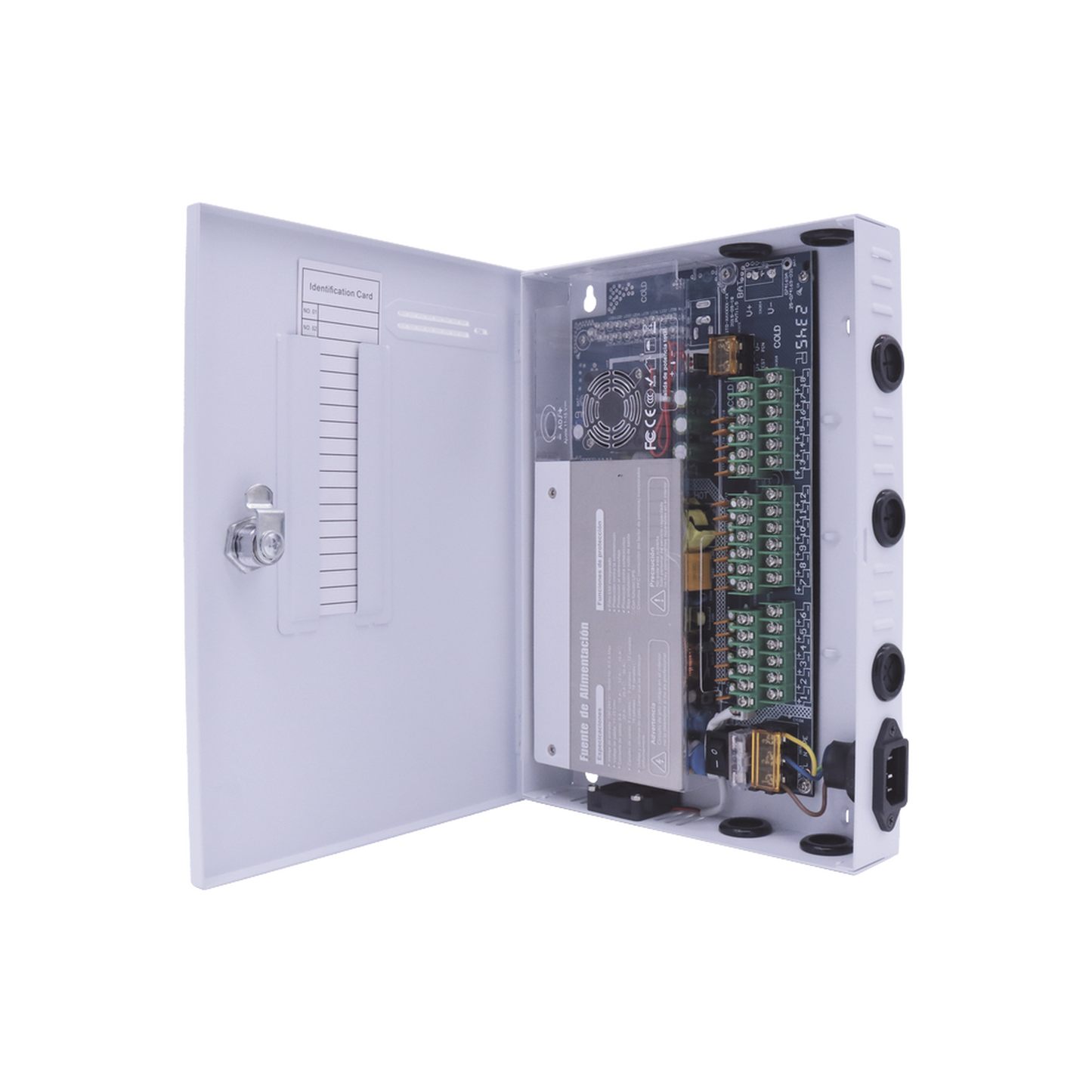 Fuente PREMIUM / 11-15 V / 18 canales / 30 A / Alta tecnología en seguridad / Doble ventilador / Hasta 2 Amperes por Salida / Filtro de Ruido por canal / Diseño de alta gama.