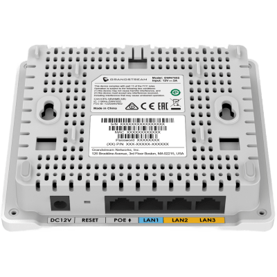 Punto de acceso Wi-Fi 6 con switch PoE integrado, configuración desde la nube gratuita o desde controlador.
