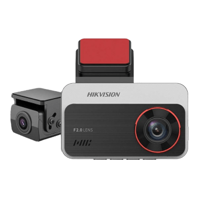 Cámara de Tablero / Cámara Frontal de 2 Megapíxel  y Trasera de 2 Megapíxel (1080p) / H.265 /  Pantalla Táctil 3" / WiFi / G-Sensor / Micrófono y Bocina Integrada / Micro SD / Soporta App / Fácil de Instalar