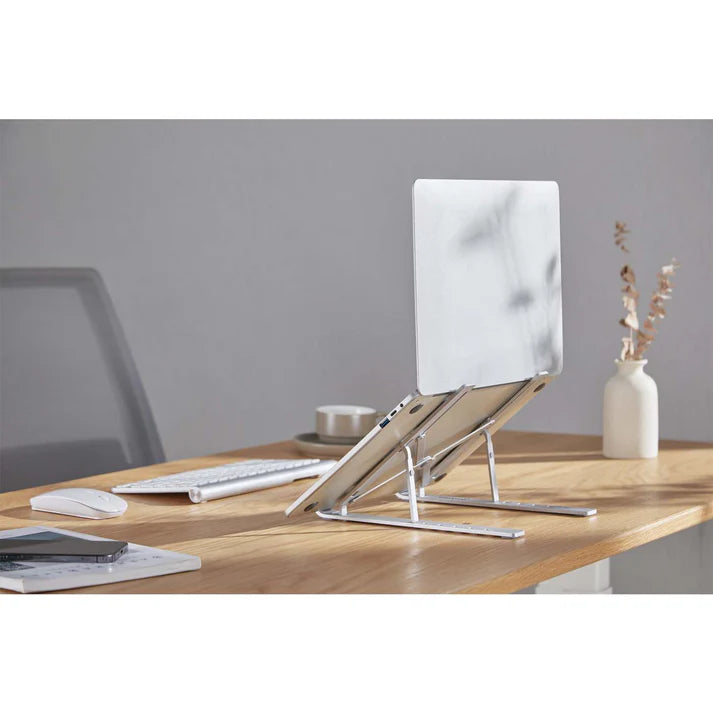 Soportes/manhattan/462600/soporte De Aluminio Para Laptop O Tablet Con Elevación Ajustable, Premium