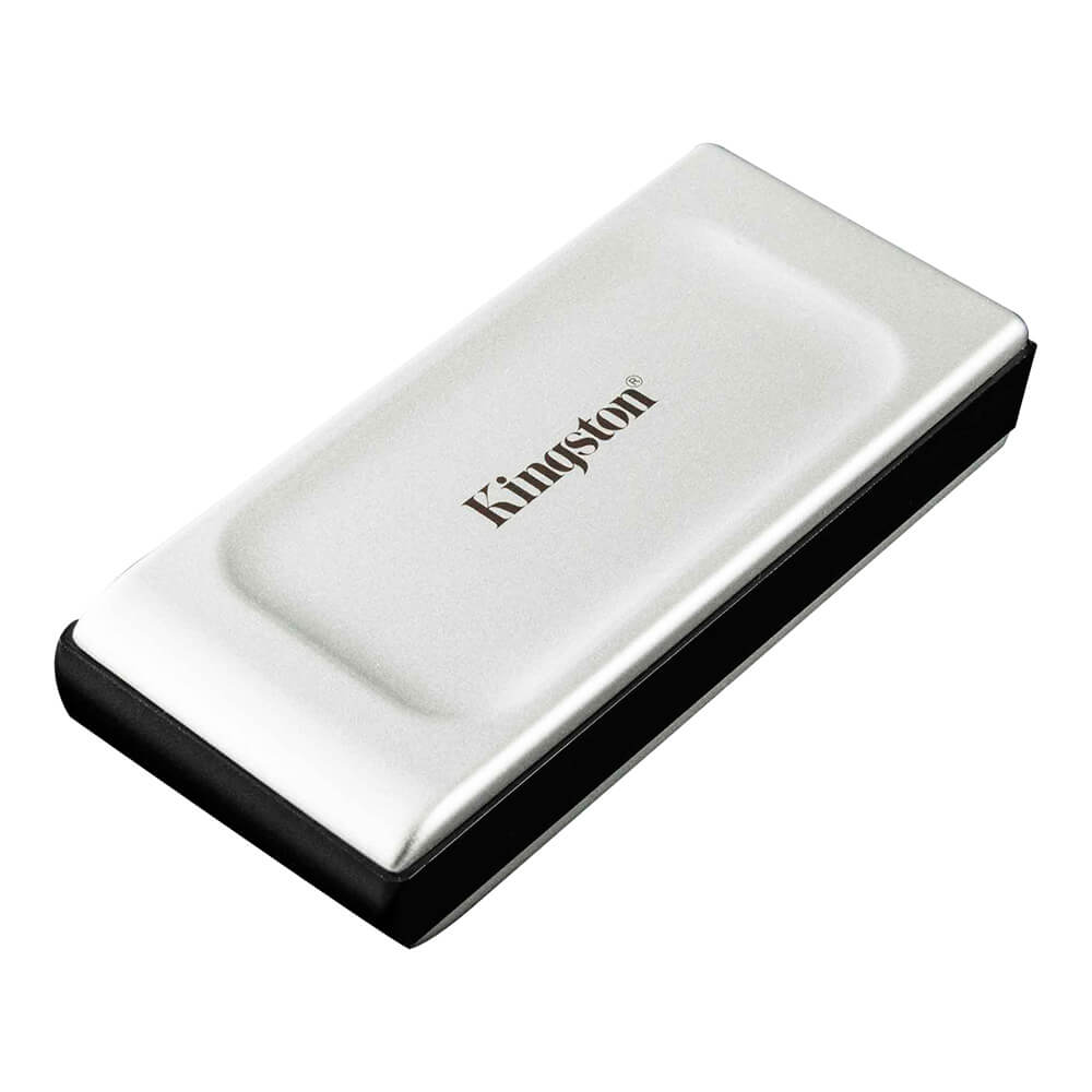 Unidad De Estado Solido Kingston Externo Xs2000 1tb Usb 3.2 Gen 2x2 Lect.2.000/escrit.2.000 Mb/s Conector Type-c Sxs2000/1000g