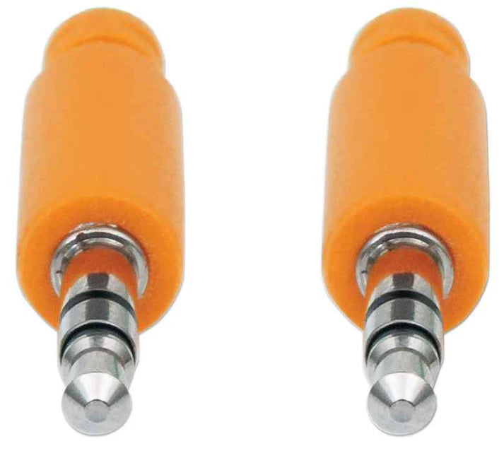 Cable Audio,manhattan,352802, Estereo 3.5mm M-m 1.0m Textil Azul/naranja