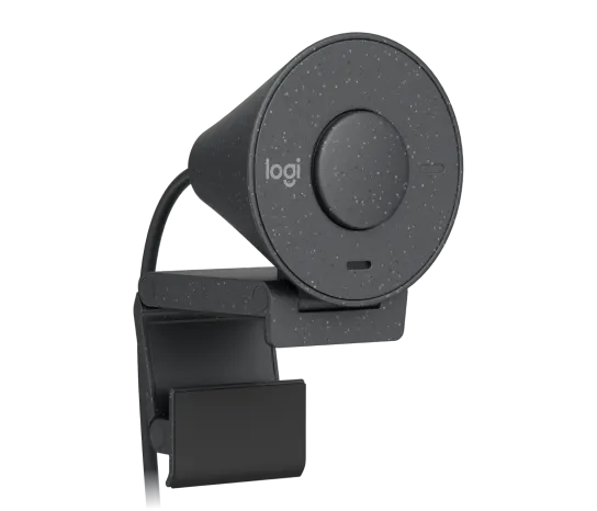 Webcam Logitech Brio 300 Color Grafito Fhd 1080 A 30 Fps Auto Enfoque, Microfono Usb-c 3.1 Win/mac Os