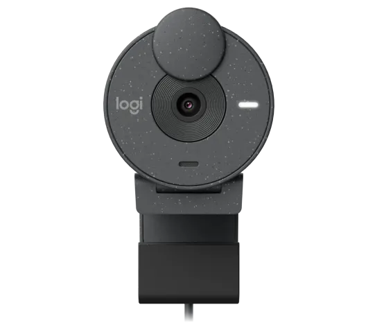 Webcam Logitech Brio 300 Color Grafito Fhd 1080 A 30 Fps Auto Enfoque, Microfono Usb-c 3.1 Win/mac Os