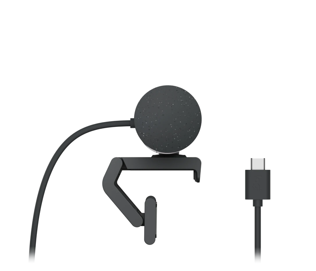 Webcam Logitech Brio 500 Grafito Fhd 1080 A 30 Fps Auto Enfoque, MicrÓfono Ia Usb-c Win/mac Os