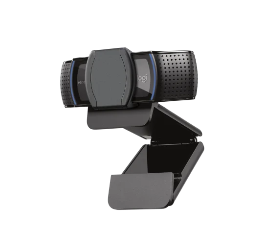 Webcam Logitech C920s Full Hd 1080p A 30 Fps Zoom 1.2x 3mp Enfoque Automatico Tapa Para La Lente Negro