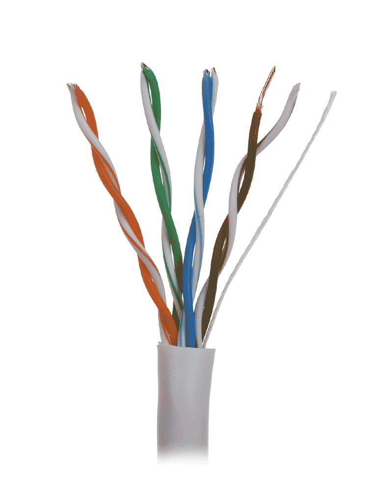 Bobina/ Dahua/ Pfm920i-5eun/ Cable Utp Blanco 100% Cobre/ Categoria 5e/ 305 Metros/ Cpr Eca/ Video Y Redes/ Compatible Con AlimentaciÓn Poe
