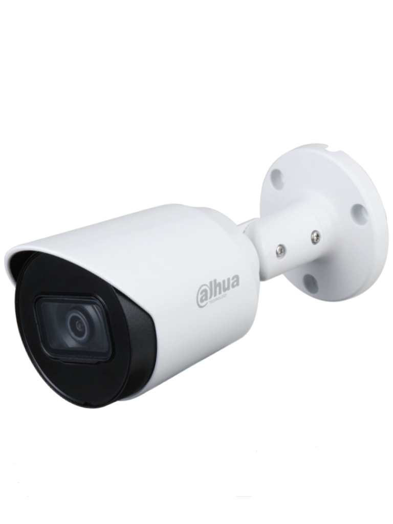 Camara Dahua Bullet Hdcvi 2mp / Tvi/ Ahd/ Cvbs/lente 2.8mm/ Angulo De Vision 103 Grados/ Audio Integrado/ Smart Ir 30m/ Ip67/ Metalica