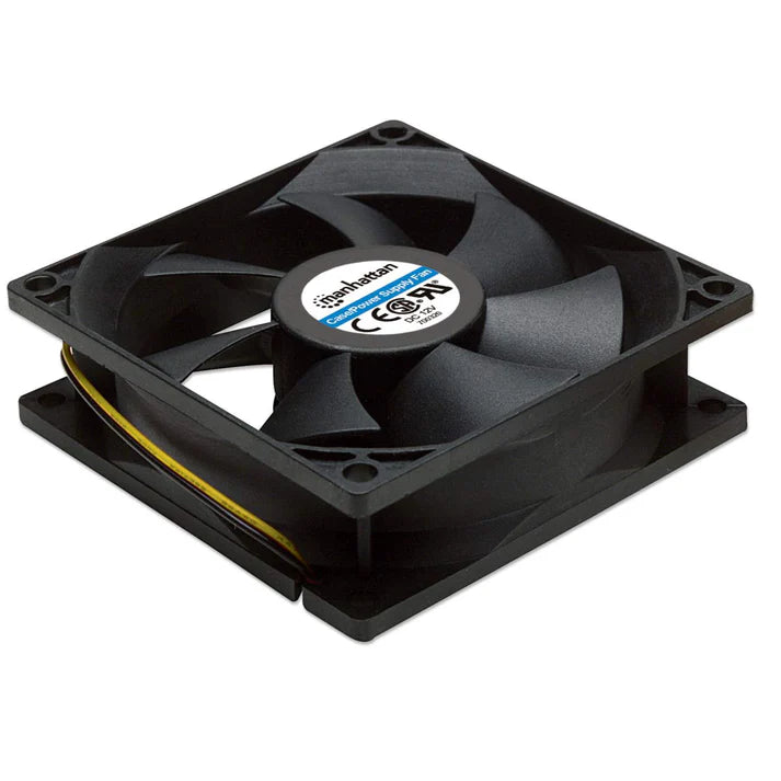 Ventilador,manhattan,700320, 80x80x25 Mm, 4 Pines,gabinete Cpu