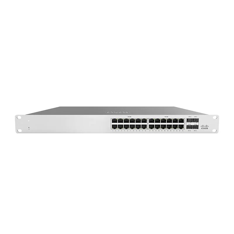 Switch Cisco Meraki 24 X 10/100/1000base-t Ethernet Rj45, 4 X 1g Sfp Uplink (requiere Licenciamiento Obligatorio)