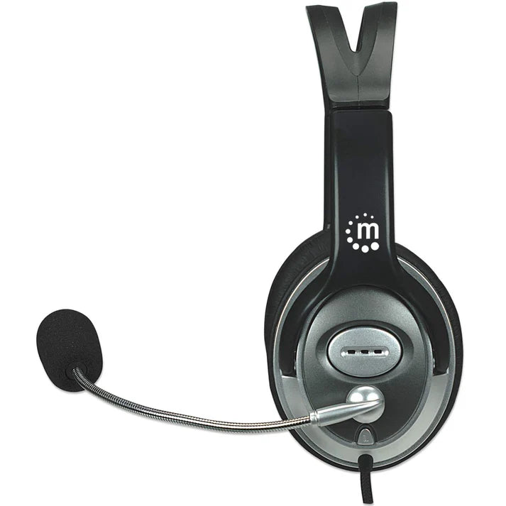 Audifono Diadema,manhattan,17555, C/microfono V3 Mediano