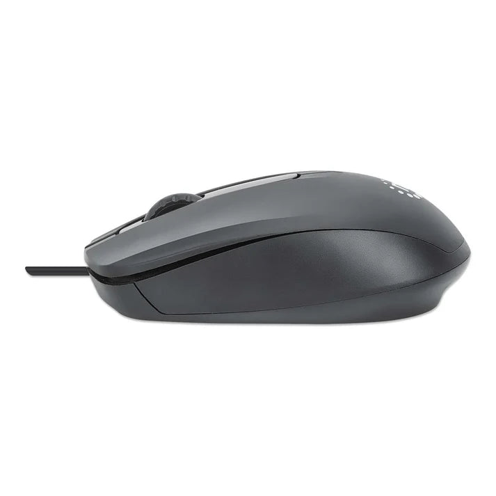 Mouse,manhattan,190190, Optico Estndar Usb Negro