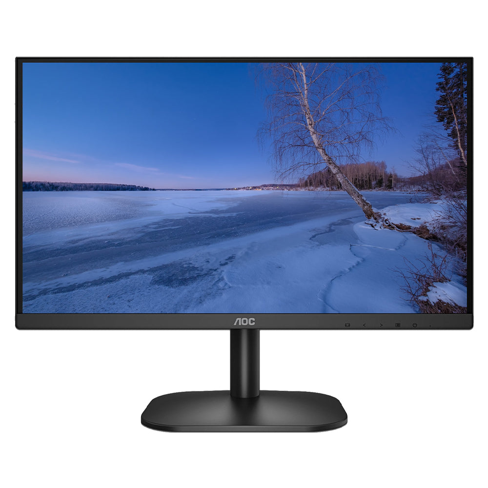 Monitor Led De 23.8" Vesa, Resolución 1920 X 1080 Pixeles, Entradas De Video Vga/hdmi. Panel Va Lcd Backlight Led. Ultra Delgado