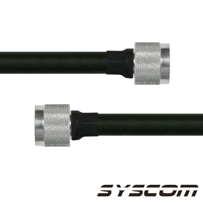 Cable Rf400, Con Conductores N Macho En Ambos Extremos.