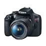 Camara Canon Eos Rebel T7, 24.1 Mp, Lente Ef-s 18-55mm, Sensor Cmos, Procesador Digic 4, Video Full Hd 1080, Iso Foto 6400- Video 6400, Puntos De Enfoque 9 Af, Lcd 3.0 Pulgadas