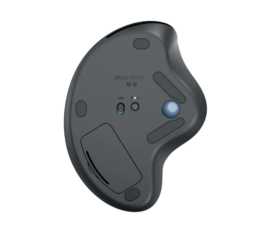 Mouse Logitech Ergo M575s Trackball Inalambrico Logi Bolt Grafito
