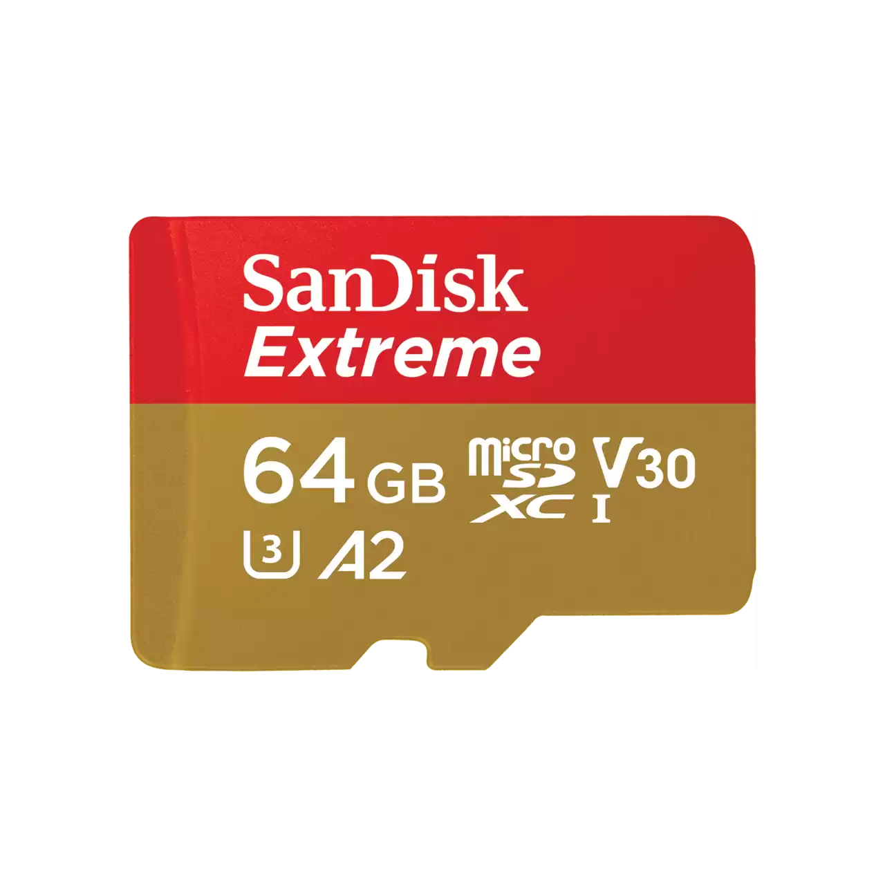 Memoria Sandisk Micro Sdxc 64gb Extreme 170mb/s 4k Clase 10 A2 V30 C/adaptador Sdsqxah-064g-gn6ma