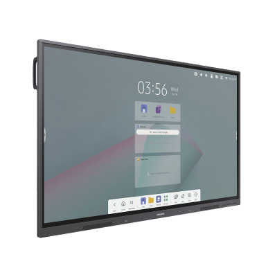Pantalla tactil interactiva 75" Android 14 certificado con EDLA / Touch tipo IR / UHD / 400 nits / HDMI / USB / WIFI / RJ45 / Compatible con montajes VESA 800 x 400