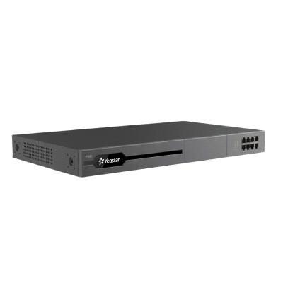 Conmutador enterprise modular Yeastar, 100 extensiones, 30 llamadas simultáneas