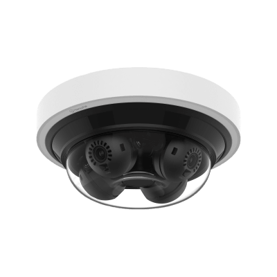 Cámara IP Multisensor 16MP (4 Sensores de 4MP)/ WDR 120DB/ Lente fijo 3.19mm/ Inteligencia Artificial/ POE+/ IP66/ NEMA 4X/ IK10/ MICROSD/ IR 15M/ NDAA