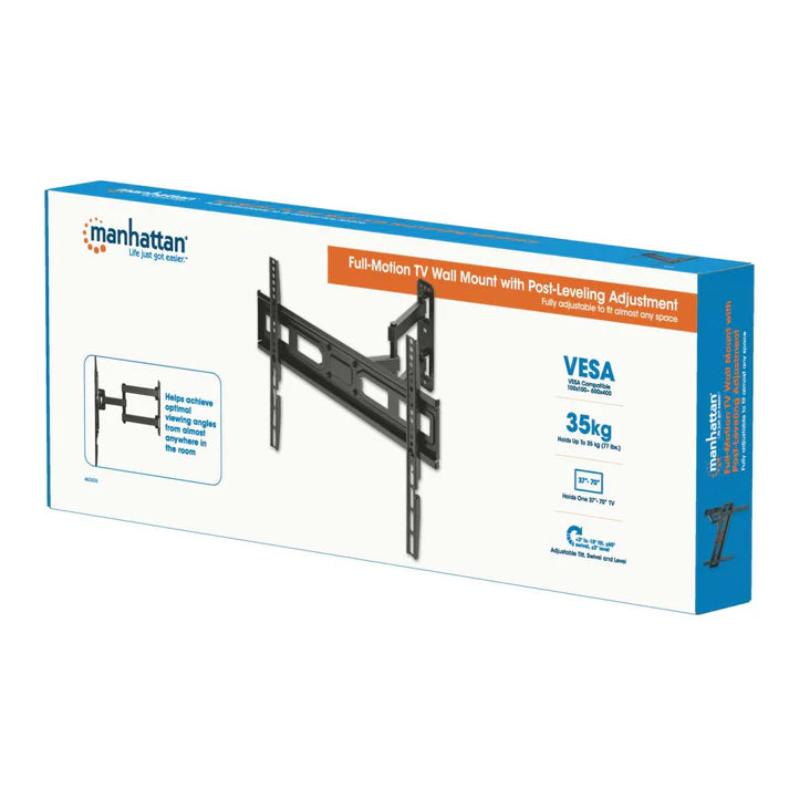 Soporte Tv,manhattan, 462426, P/pared 35kg, 37 A 70 Articulado, Giro, Nivel