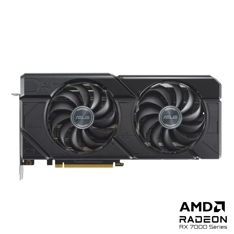 Tarjeta De Video Asus Radeon Rx7700xt/pcie X16 4.0/12gb Gddr6/hdmi/3xdp/estandar/gama Media
