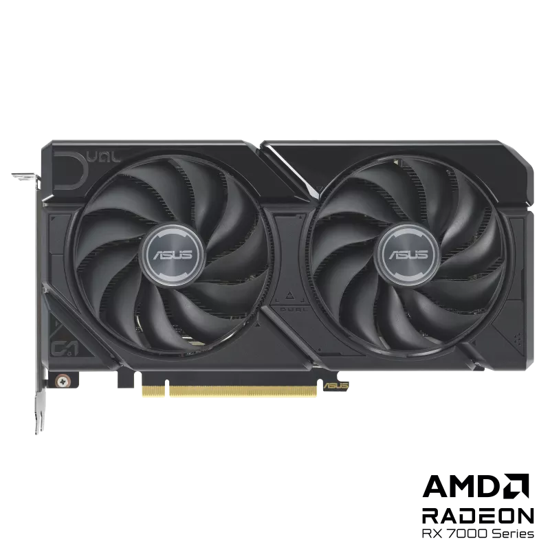 Tarjeta De Video Asus Radeon Rx7600xt /pcie X16 4.0 /16gb Gddr6 /hdmi /3x Dp /estandar /gama Media