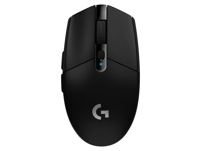 Mouse Gaming Logitech G305 Lightspeed Optico Inalambrico Sensor Hero 6 Botones Programables Negro