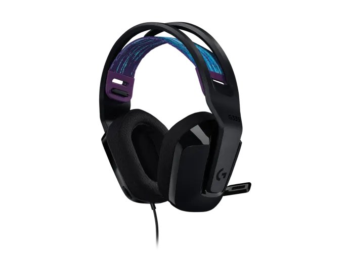 Audifonos Gaming Logitech G335 Jack 3.5mm Pc, Xbox, Playstation, Nintendo Switch, Discord Negro