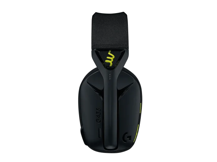 Audifonos Gaming Logitech G435 Lightspeed Inalambrico Recargable 18hrs De Uso Negro