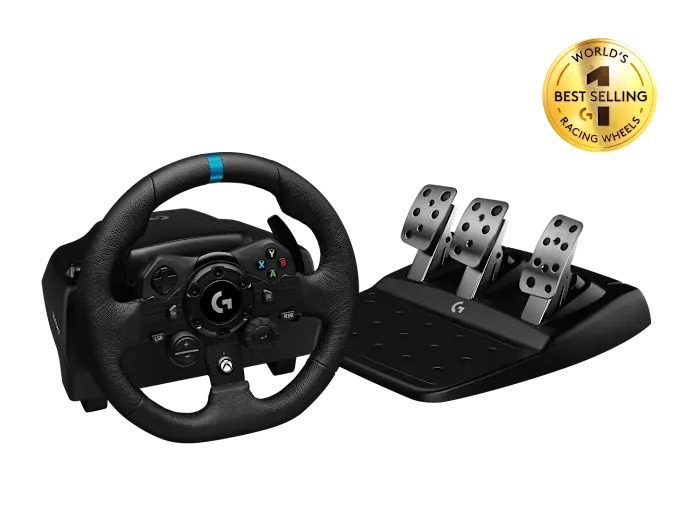 Volante De Simulador De Carreras Logitech G923 Trueforce Para Xbox Series X / S, Xbox One Y Pc