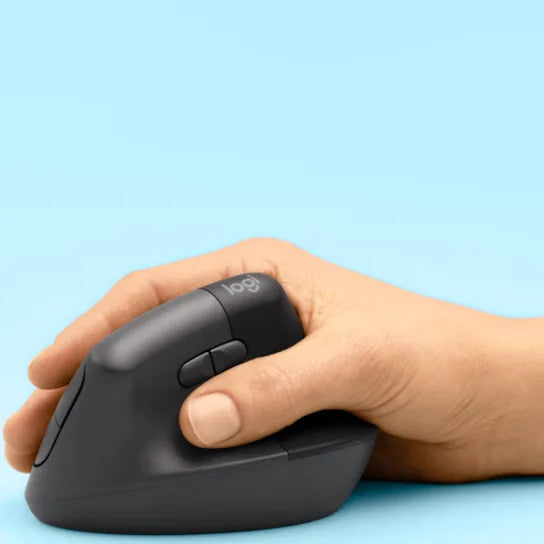 Mouse Logitech Lift Vertical Ergo Optico Inalambrico Bt Logi Bolt Easy-switch Grafito