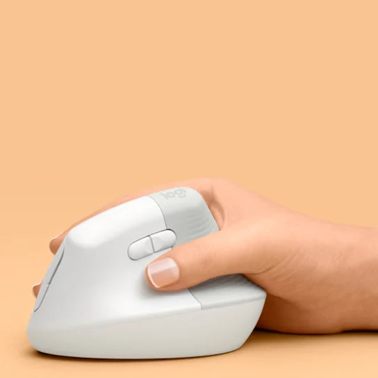 Mouse Logitech Lift Vertical Ergo Optico Inalambrico Bt Logi Bolt Easy-switch Blanco