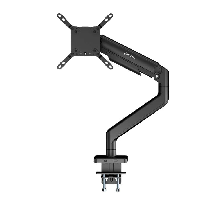 Soportes/manhattan/462570/soporte De Aluminio Con Sistema De Pistón Para 1 Monitor De 17 A 49