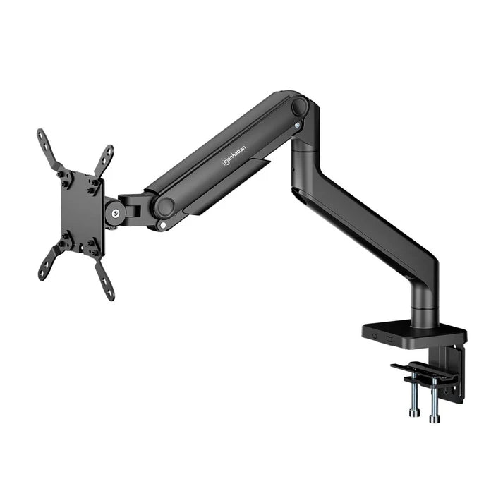 Soportes/manhattan/462570/soporte De Aluminio Con Sistema De Pistón Para 1 Monitor De 17 A 49